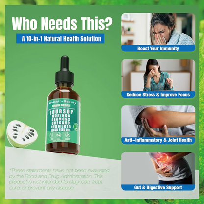 Dolcetta Beauty - Soursop Pure Liquid Drops 10 in 1